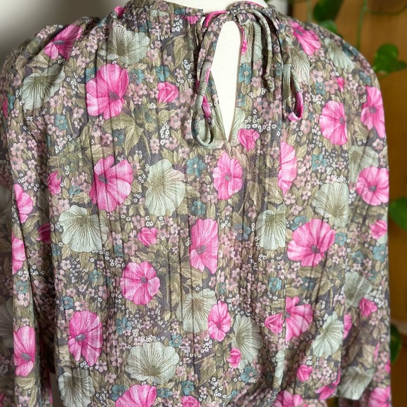 Vintage handmade floral cottage core dress - Picture 4 of 8